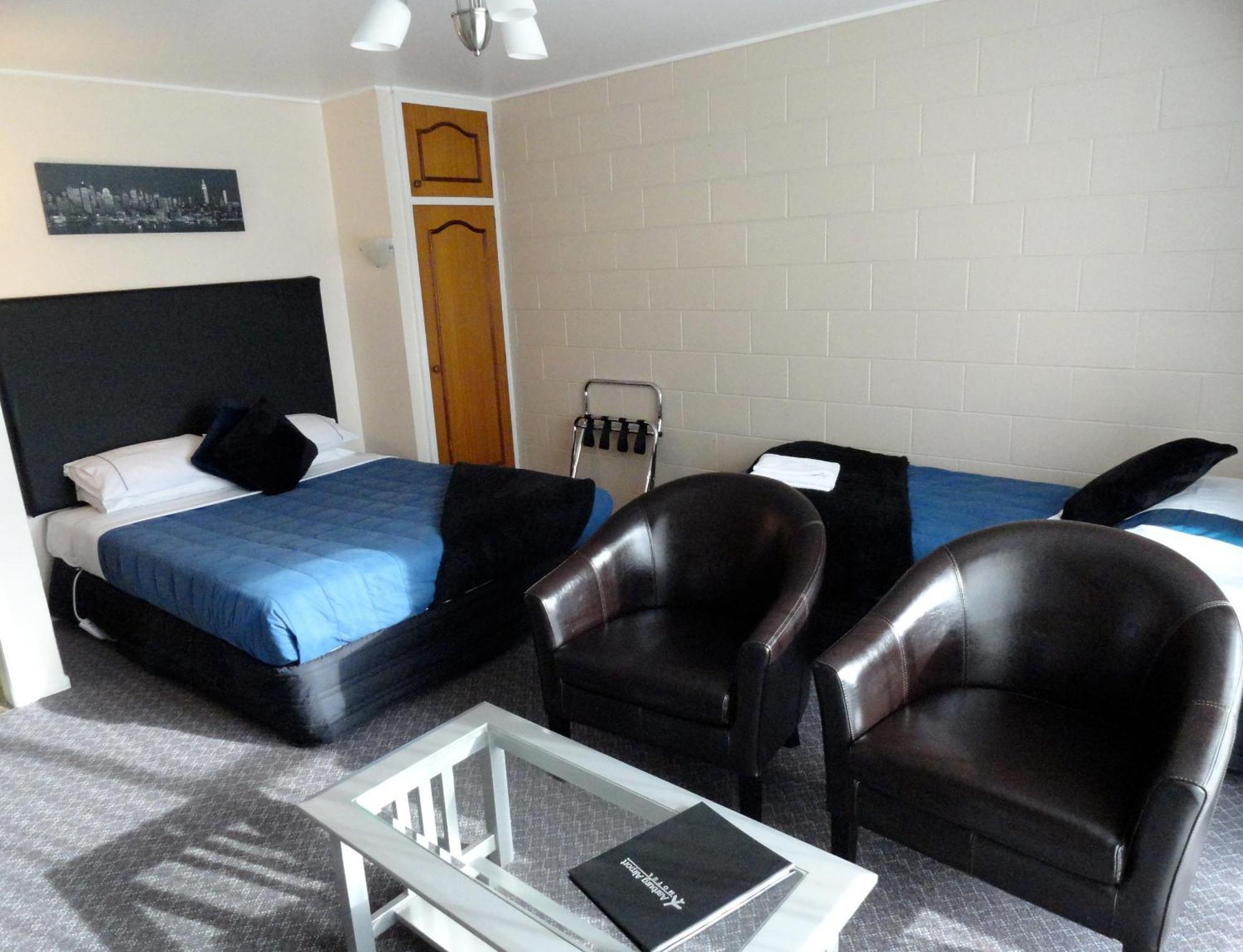 Aarburg Airport Motel Christchurch Szoba fotó